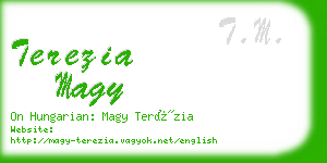 terezia magy business card